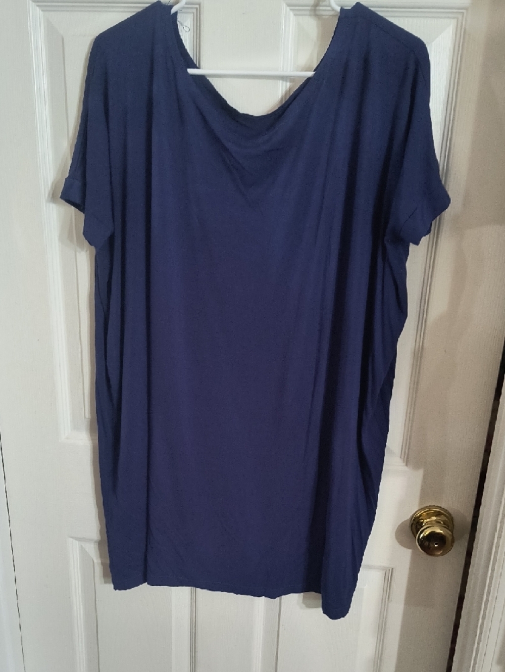 Piko 1988 Navy Relaxed Scoop Neck Short Sleeve Tee - Picture 3 of 3